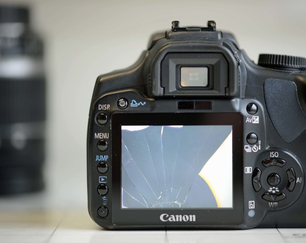 Canon camera reparatie