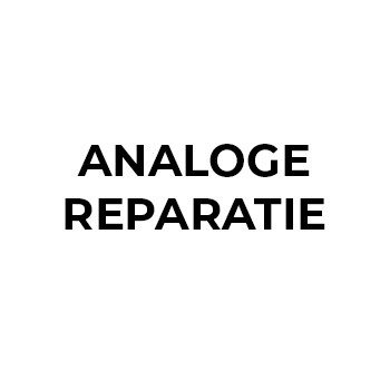 Analoge camera reparatie